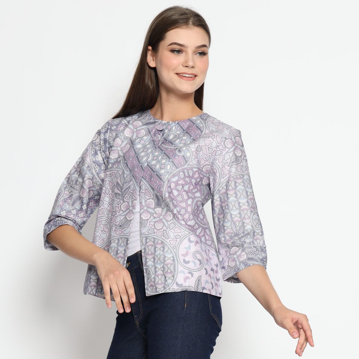 Tasya Blazer Purple - Image 3