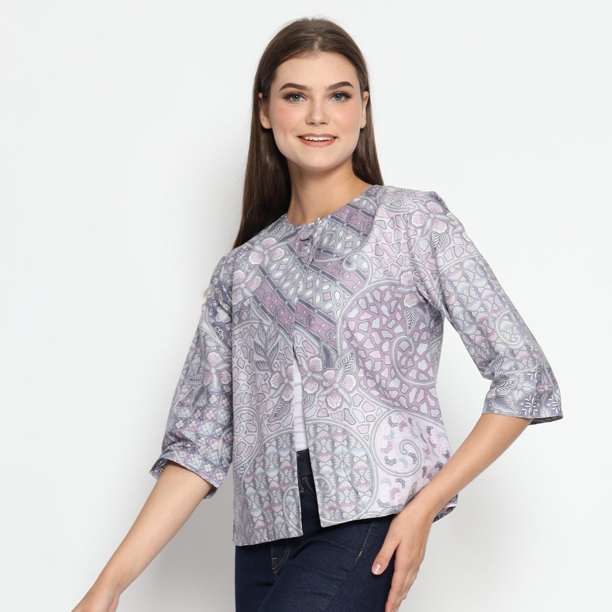 Tasya Blazer Purple - Image 4