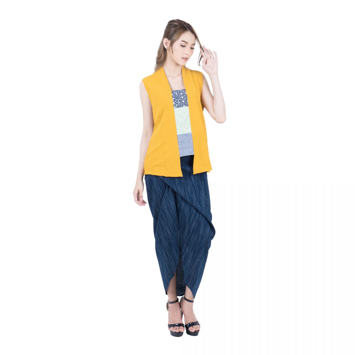 Amara Blouse Mustard - Image 6