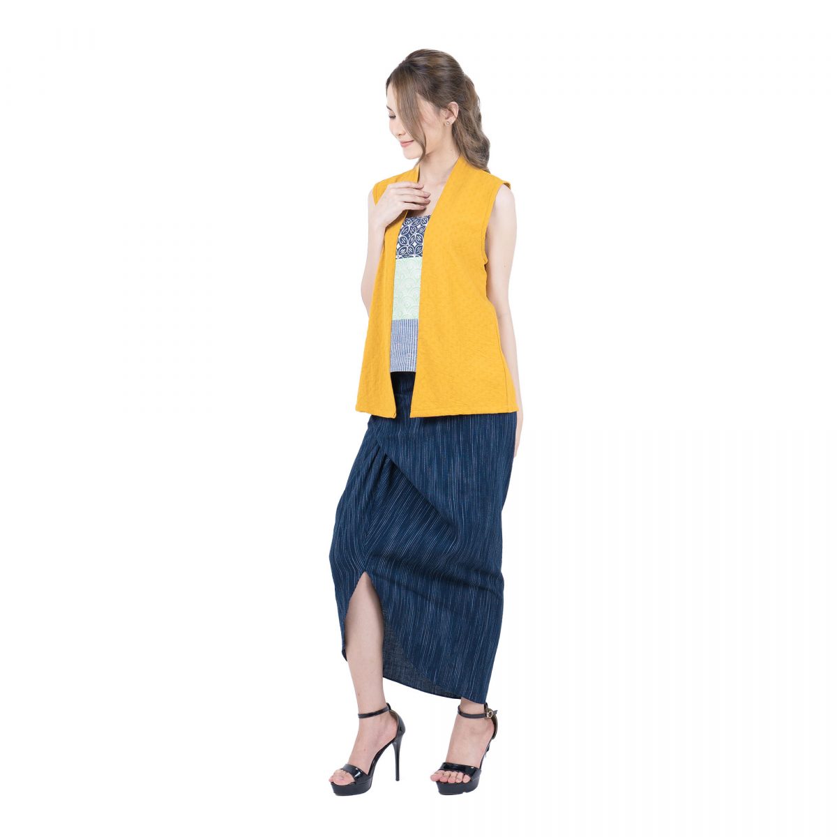 Amara Blouse Mustard - Image 4