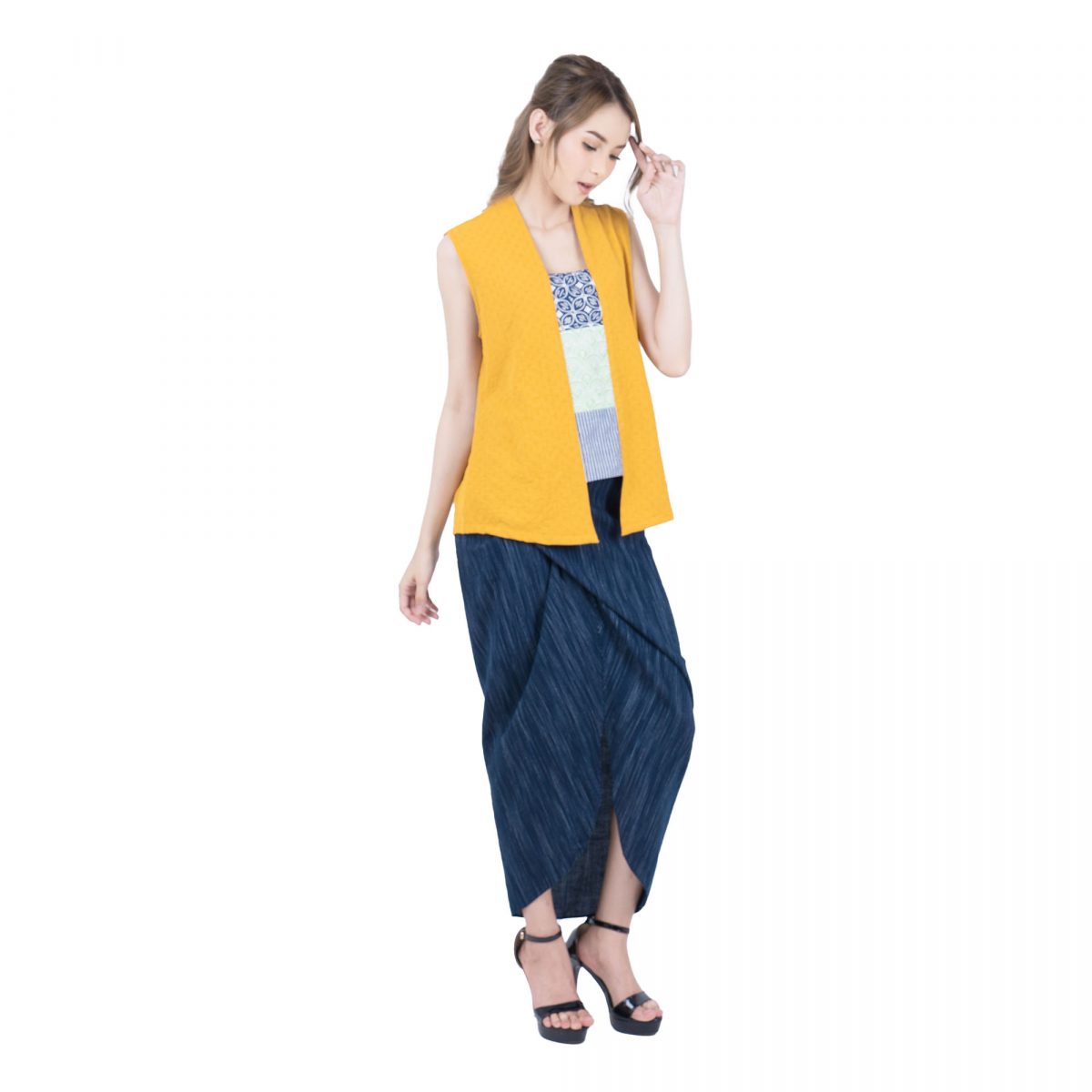 Amara Blouse Mustard - Image 3