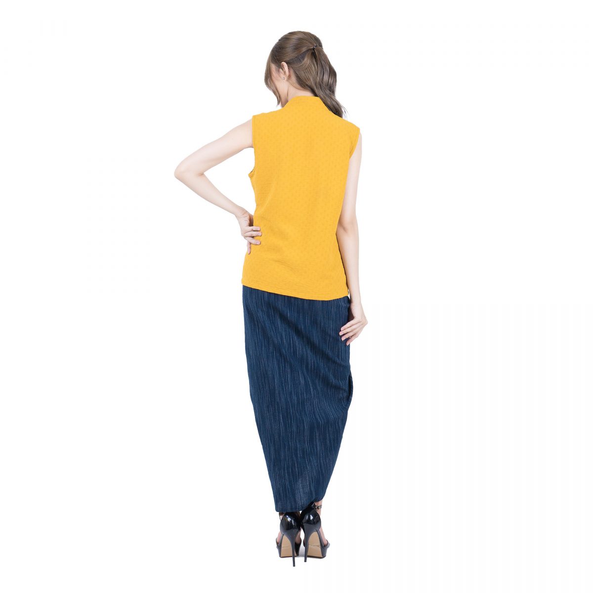 Amara Blouse Mustard - Image 5