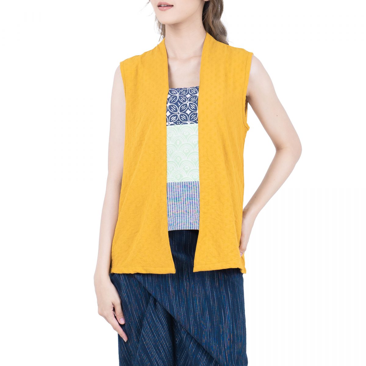 Amara Blouse Mustard - Image 2
