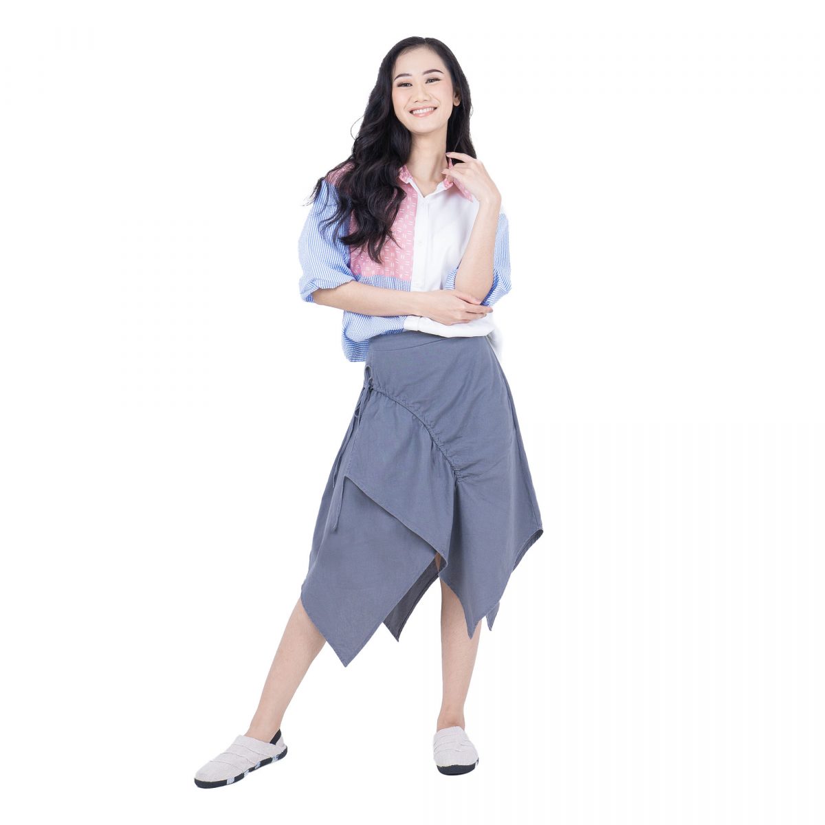 Levita Shirt Pink Blue - Image 6