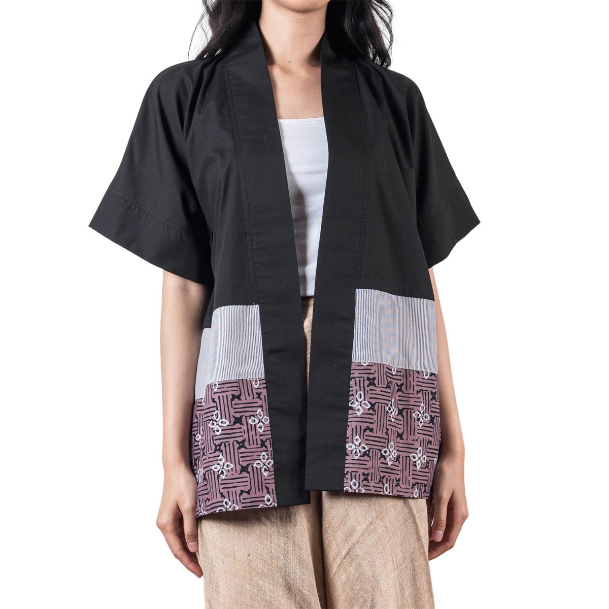 Moderna Blazer Black Purple - Image 2