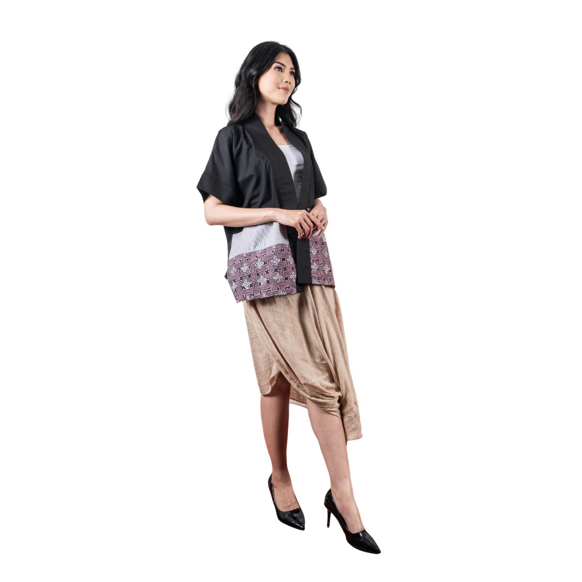 Moderna Blazer Black Purple - Image 4