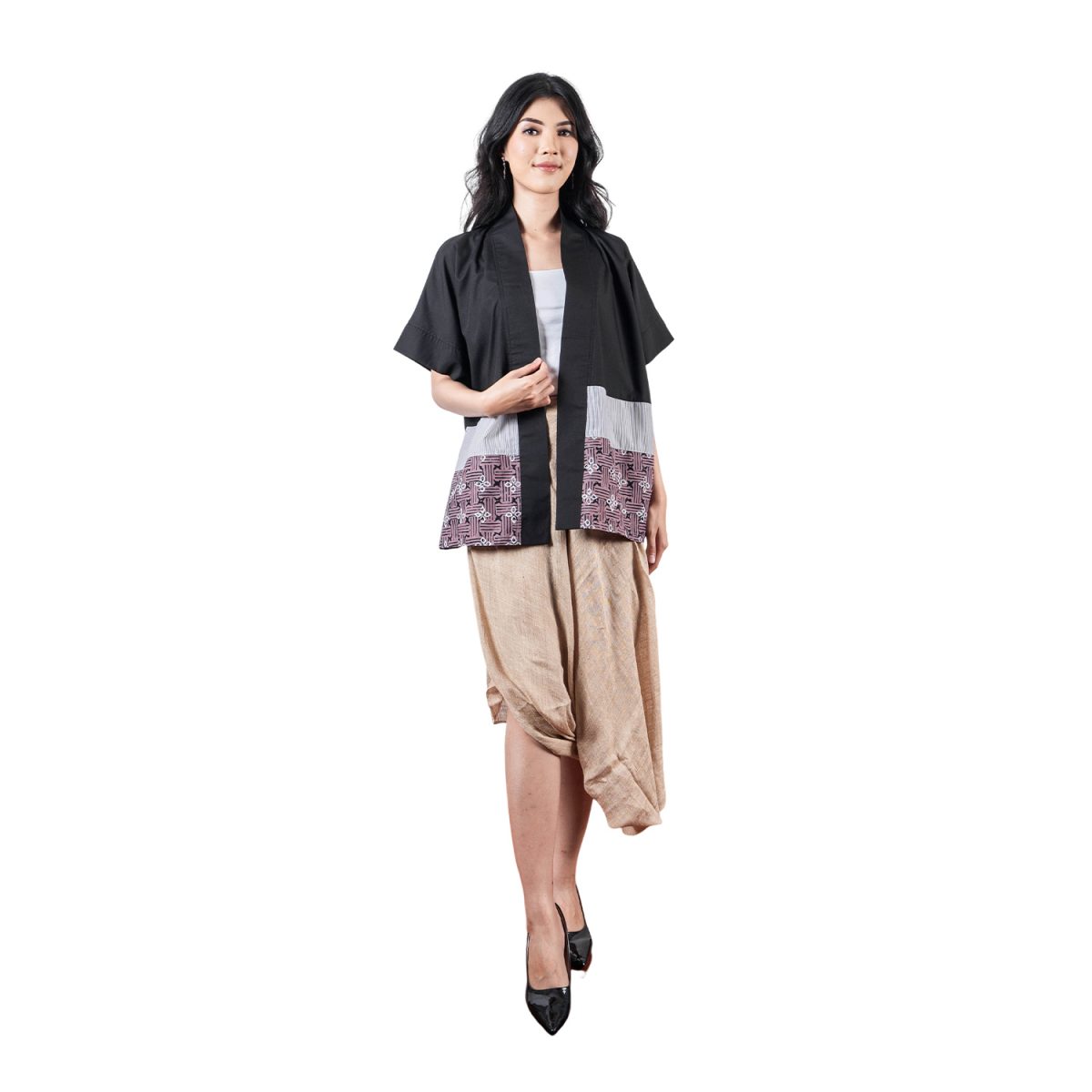 Moderna Blazer Black Purple - Image 6