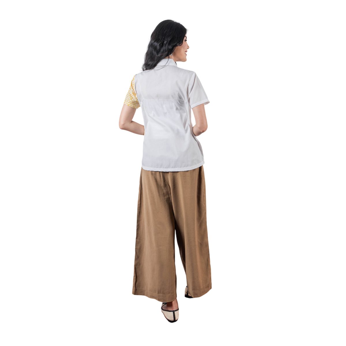Agnes Shirt Yellow Green - Image 5