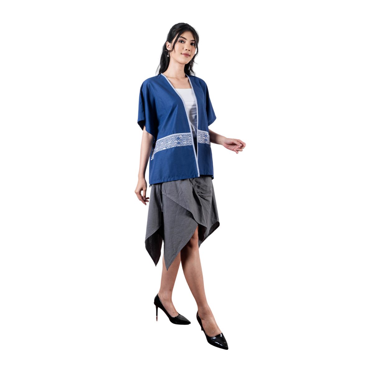 Mischa Blouse Cloud Blue - Image 3