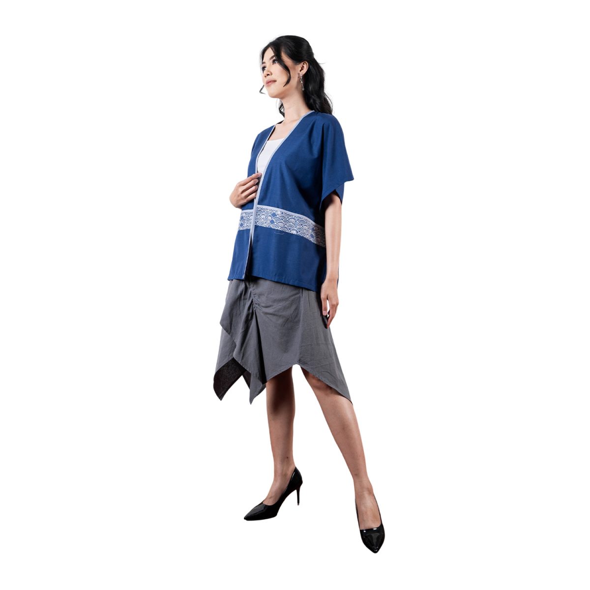 Mischa Blouse Cloud Blue - Image 4