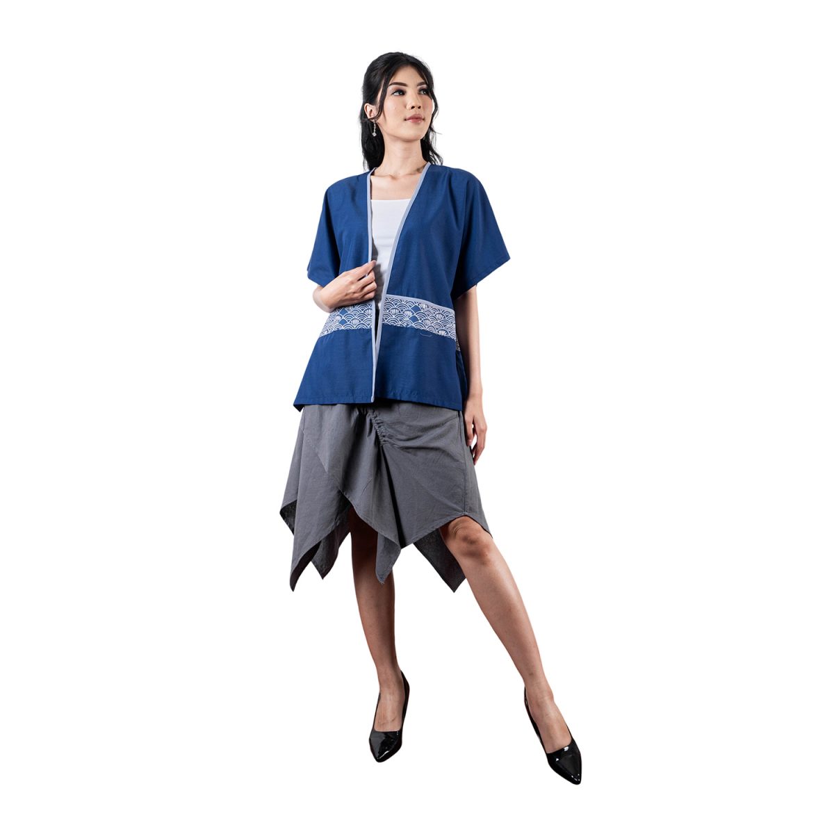 Mischa Blouse Cloud Blue - Image 6
