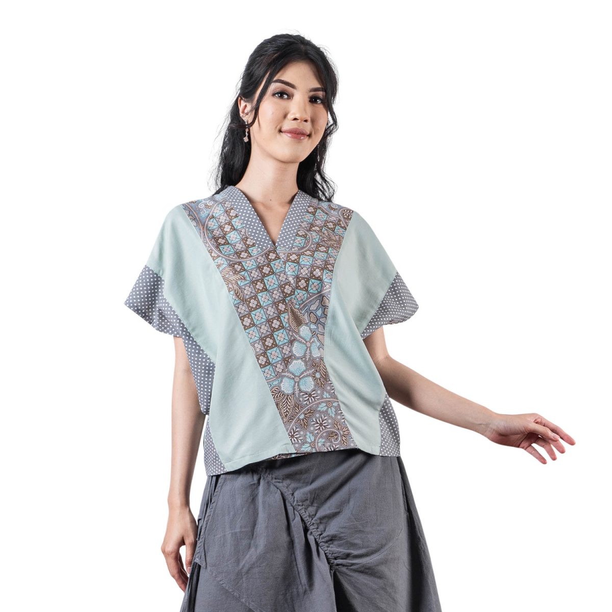Rosalind Blouse Green