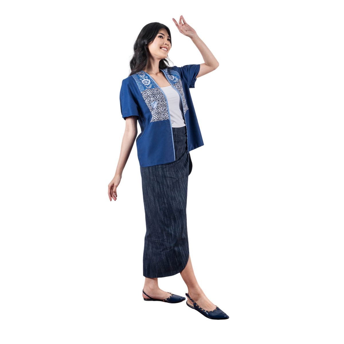 Keiko Blazer Navy - Image 3