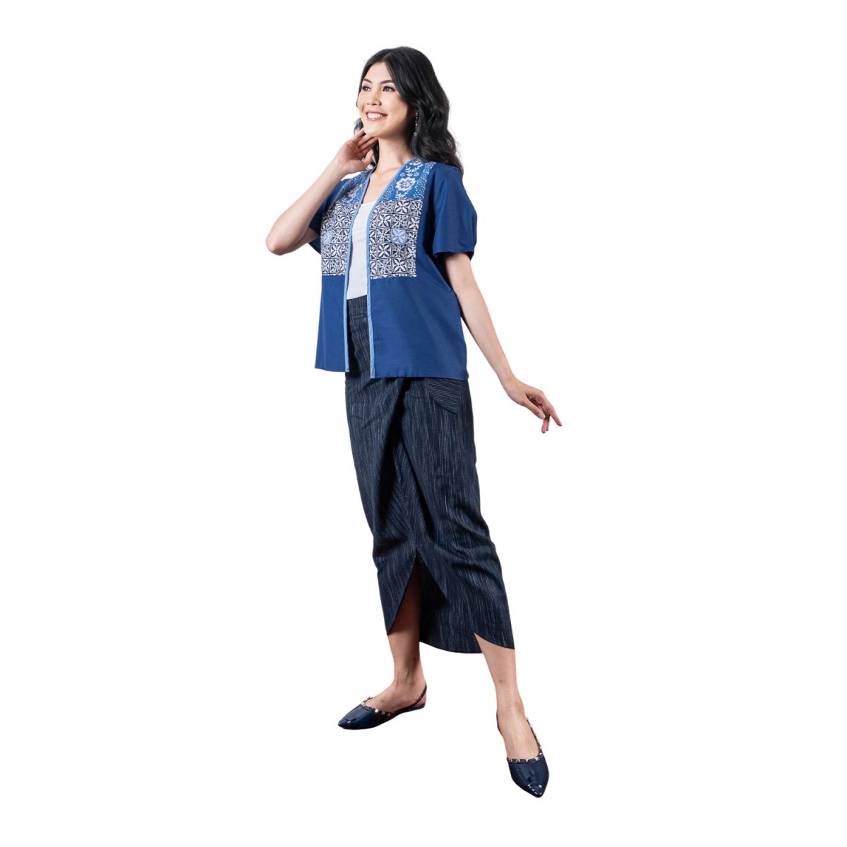 Keiko Blazer Navy - Image 4