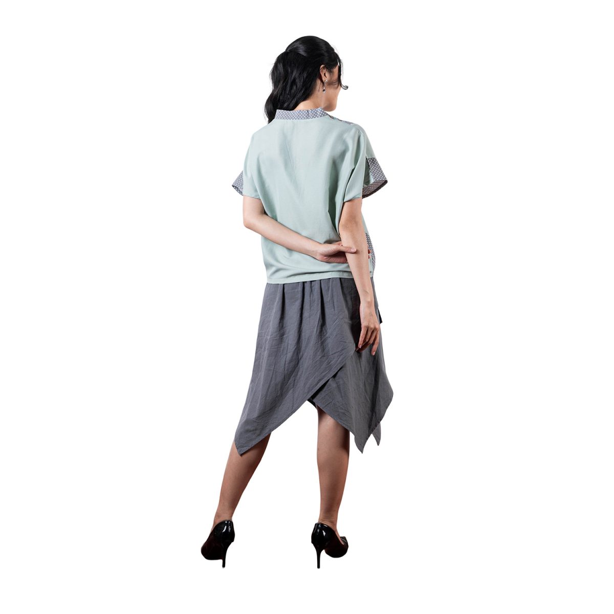 Rosalind Blouse Green - Image 5