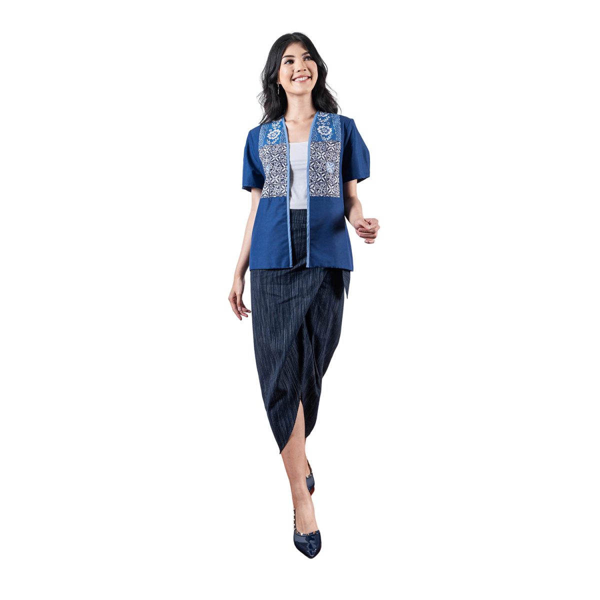 Keiko Blazer Navy - Image 6