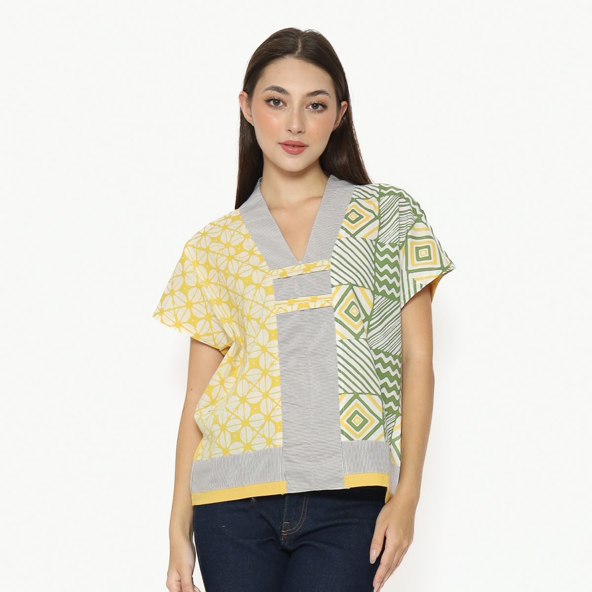 Inara Blouse Yellow Green