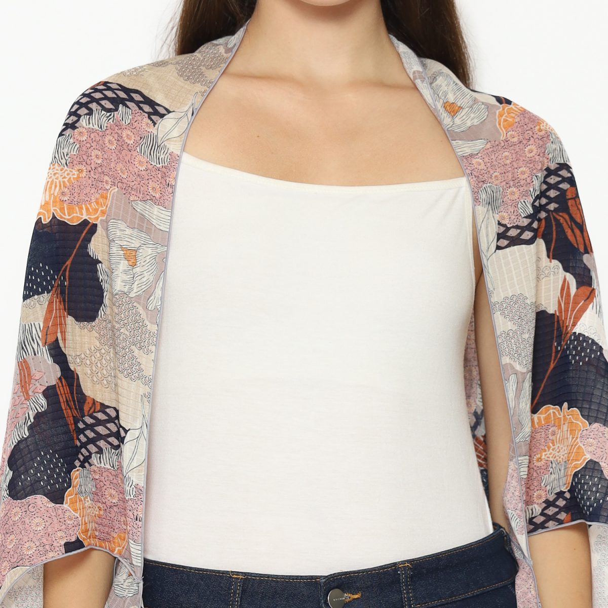 Avery Blazer Multi Navy - Image 2