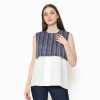Bernadette Blouse Navy