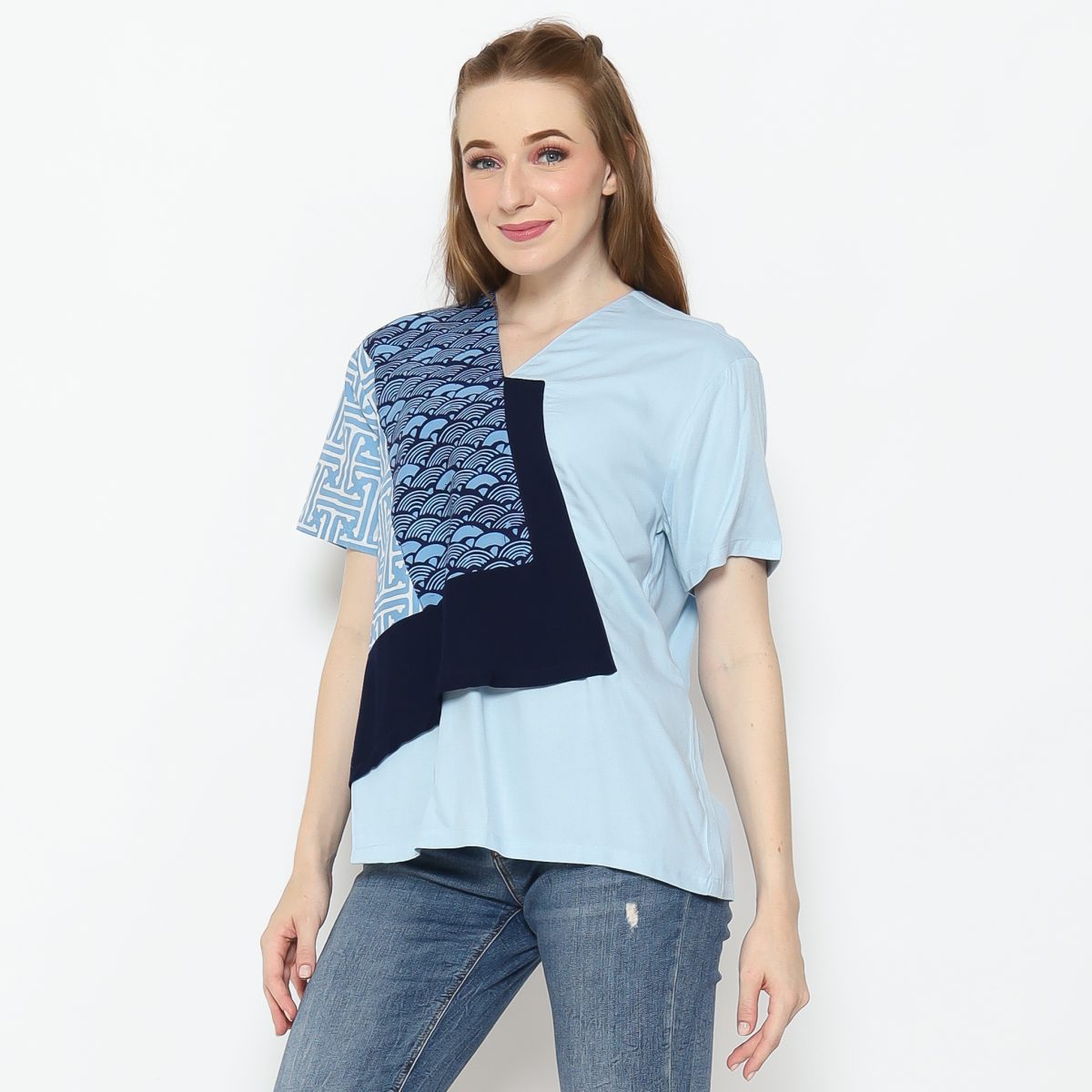 Merry Blouse Blue - Image 4