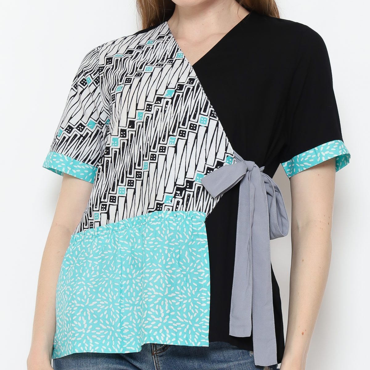 Minori Blouse Black Tosca - Image 2