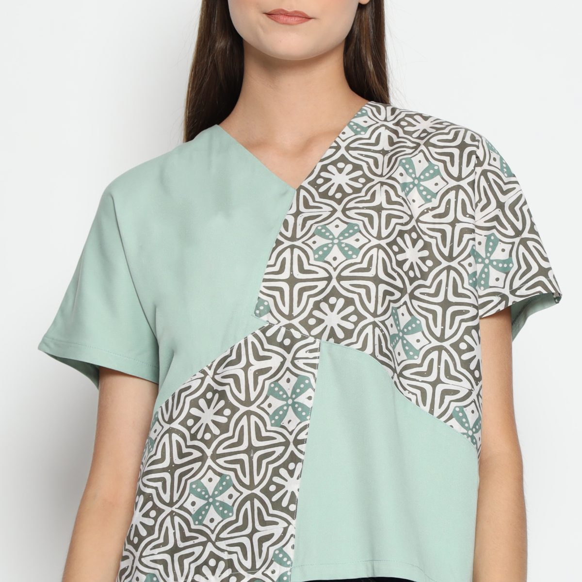Alexis Blouse Green - Image 2