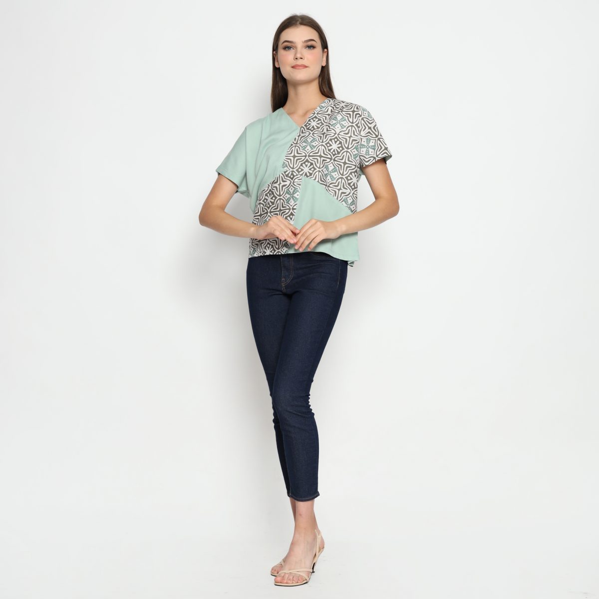 Alexis Blouse Green - Image 7
