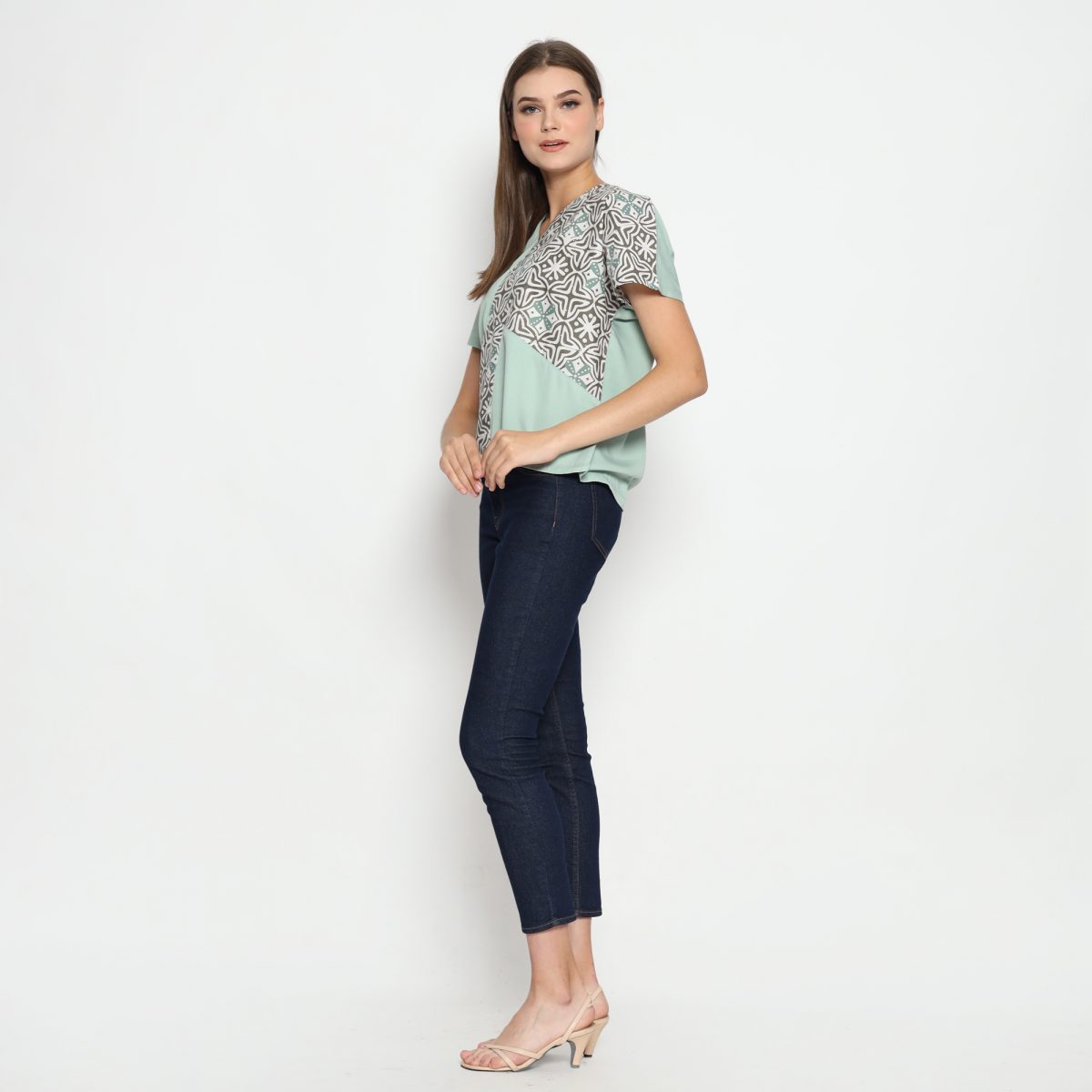 Alexis Blouse Green - Image 5