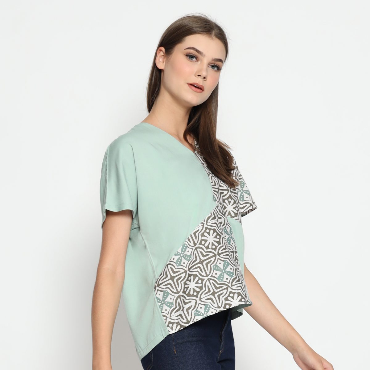 Alexis Blouse Green - Image 4
