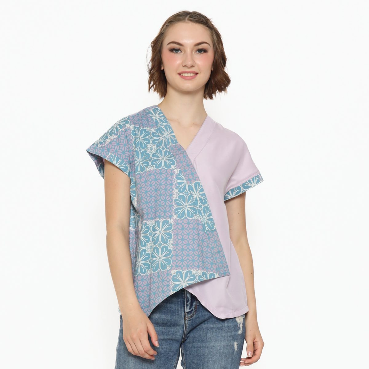 Finny Blouse Purple