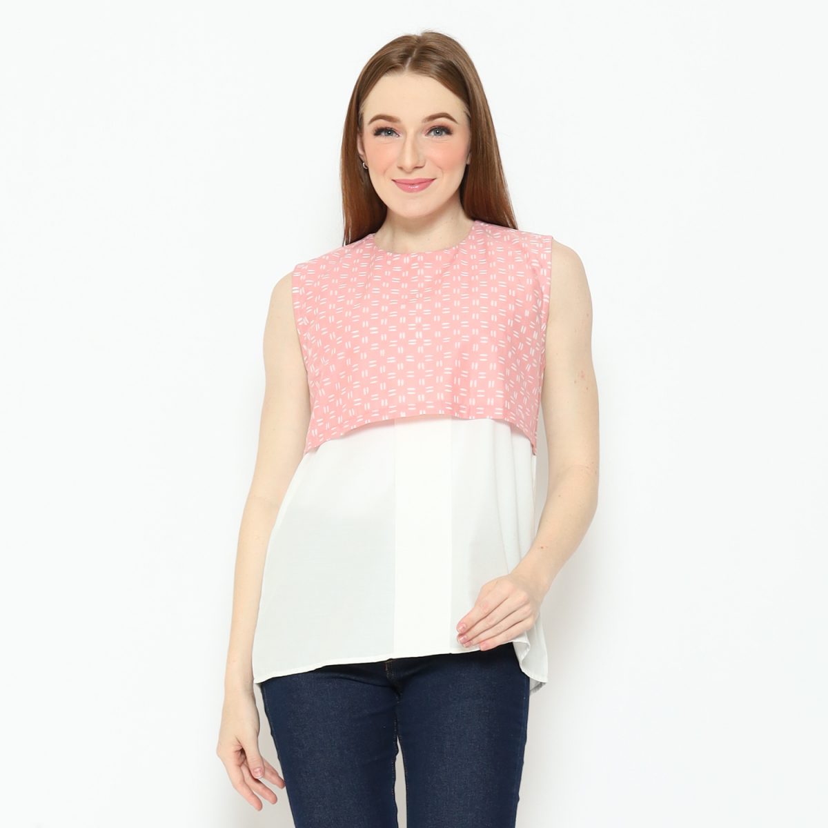 Bernadette Blouse Pink - Image 4