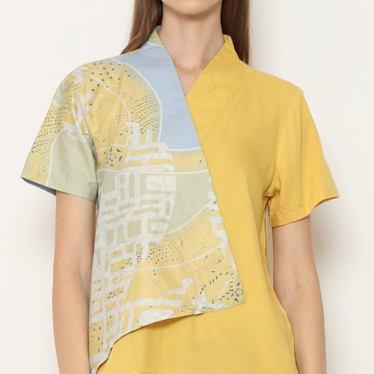 Leslie Blouse Yellow - Image 2