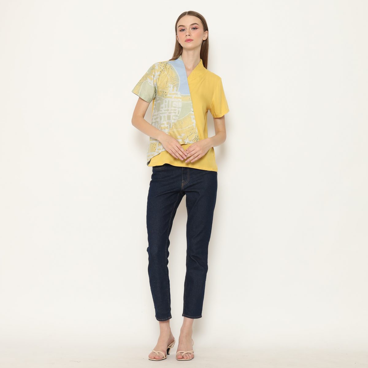 Leslie Blouse Yellow - Image 7