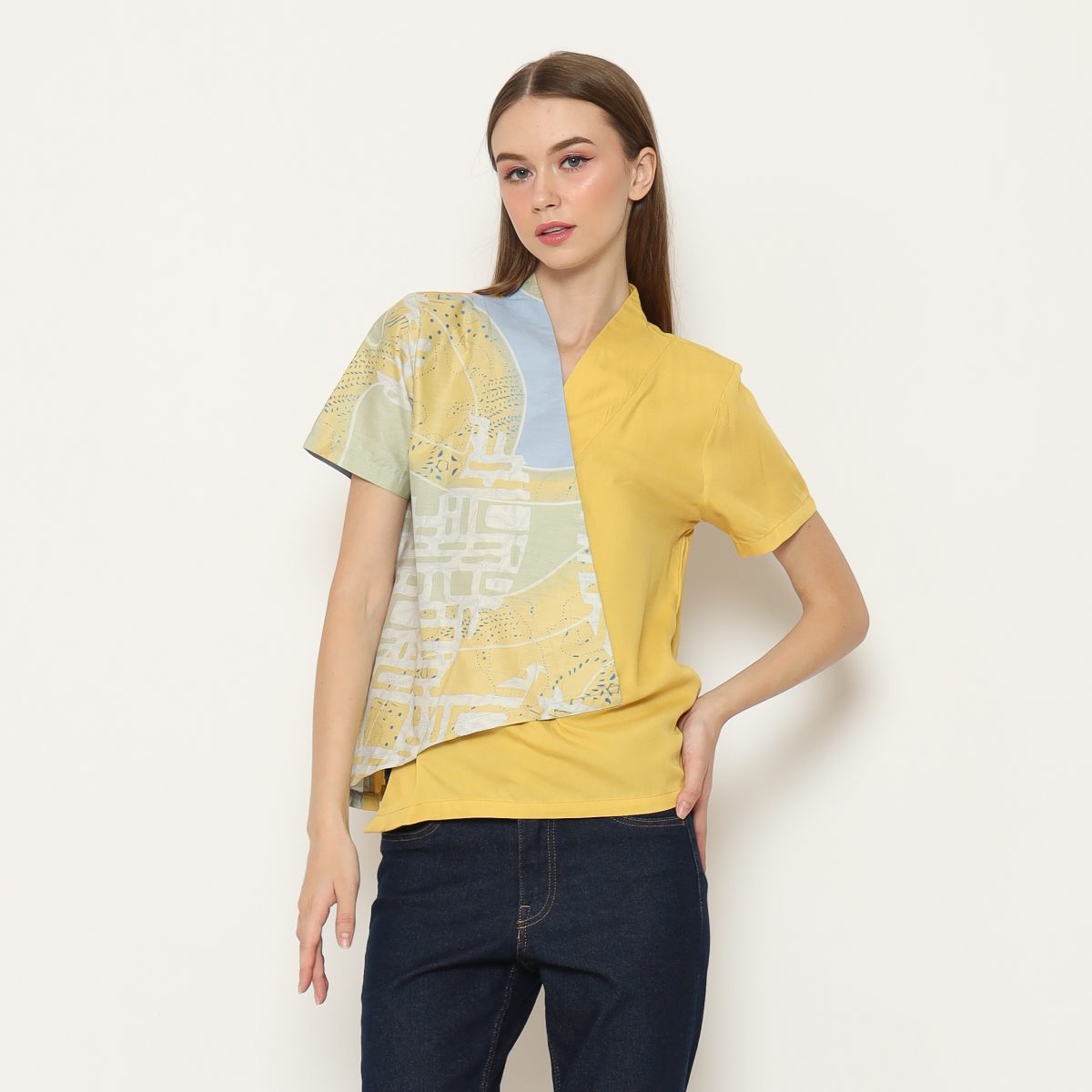 Leslie Blouse Yellow