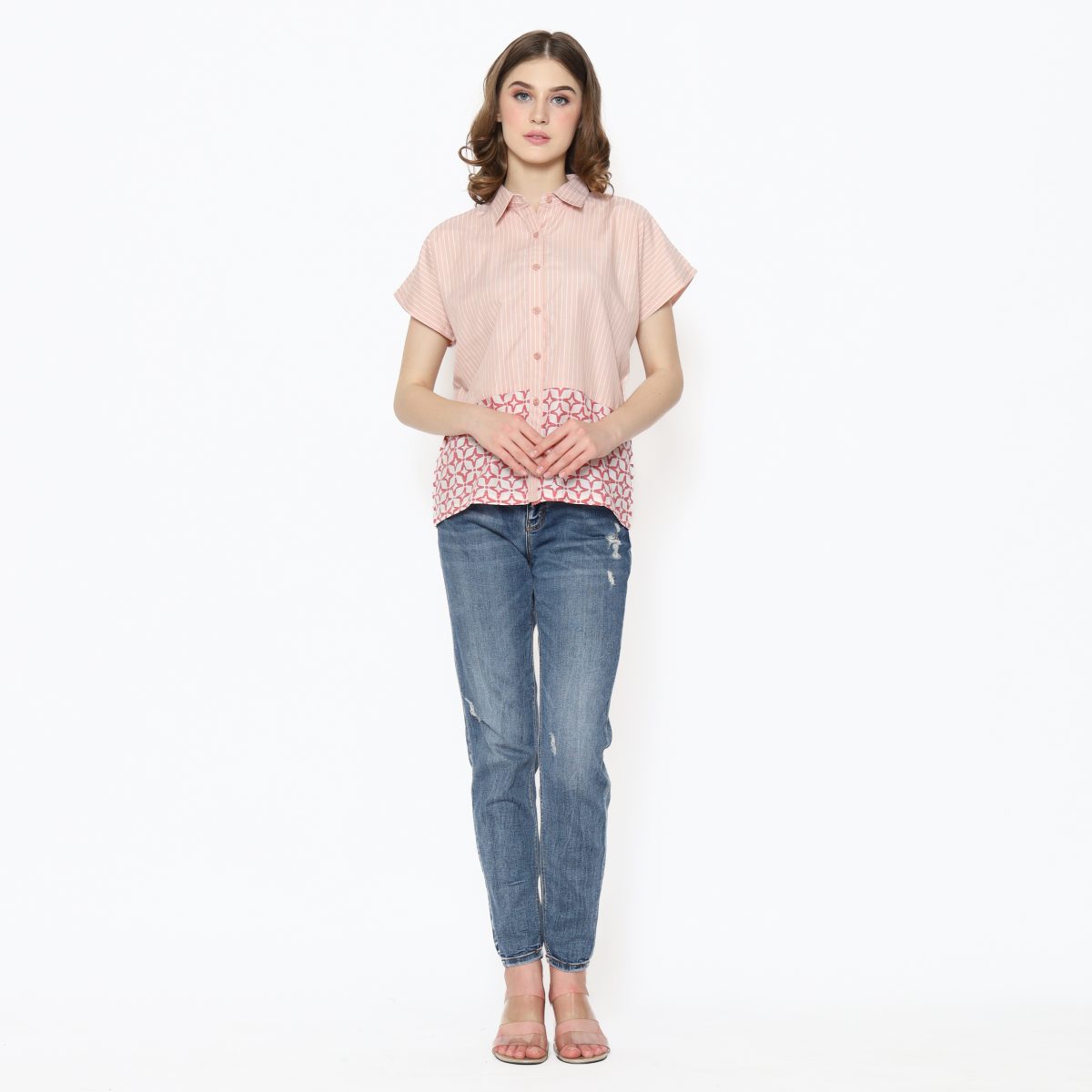 Clarrisa Shirt Pink - Image 8