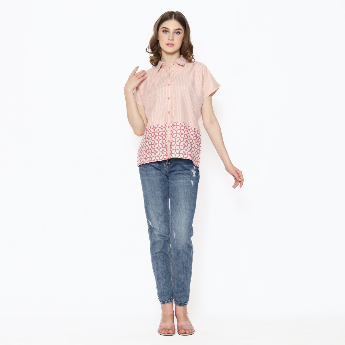 Clarrisa Shirt Pink - Image 7