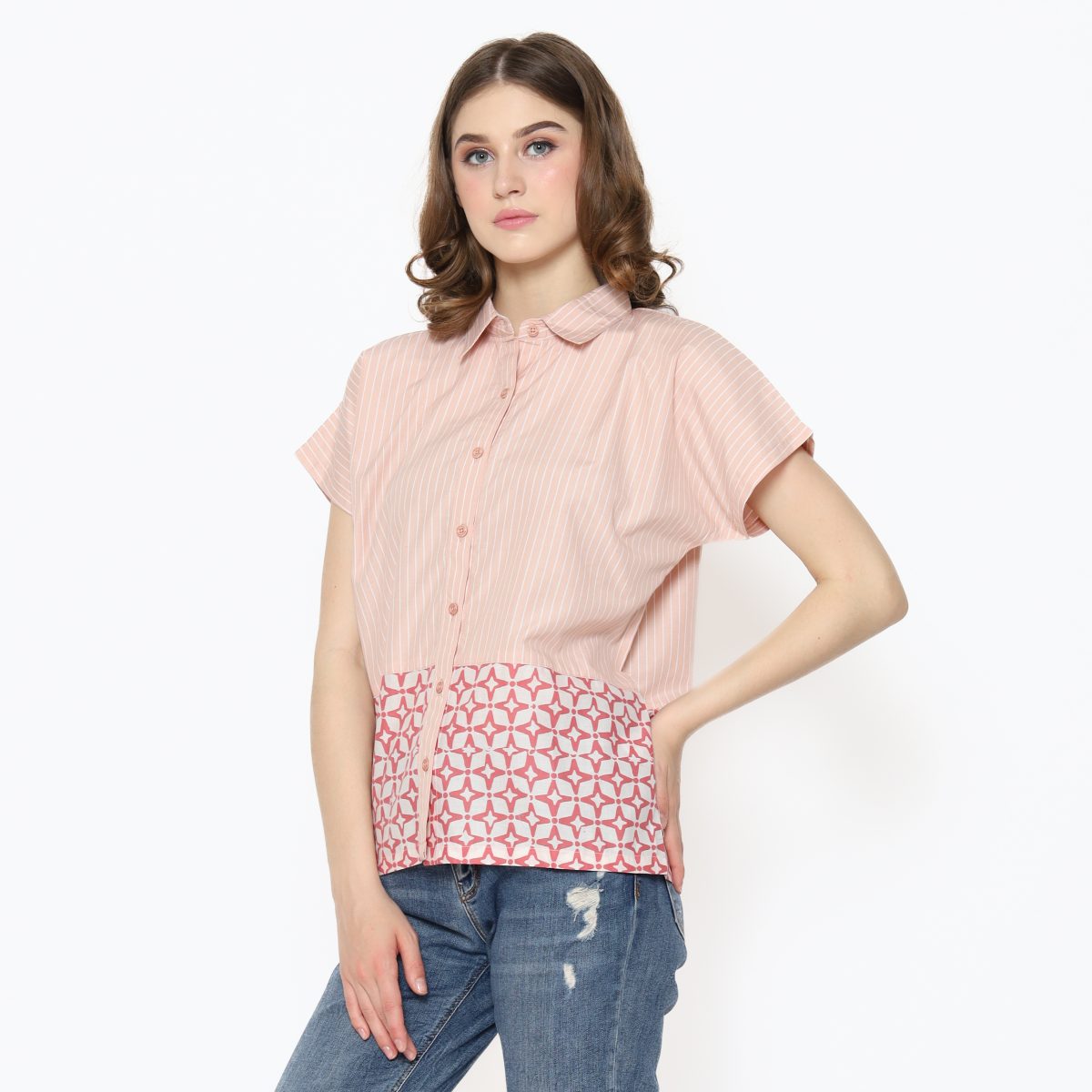 Clarrisa Shirt Pink - Image 3