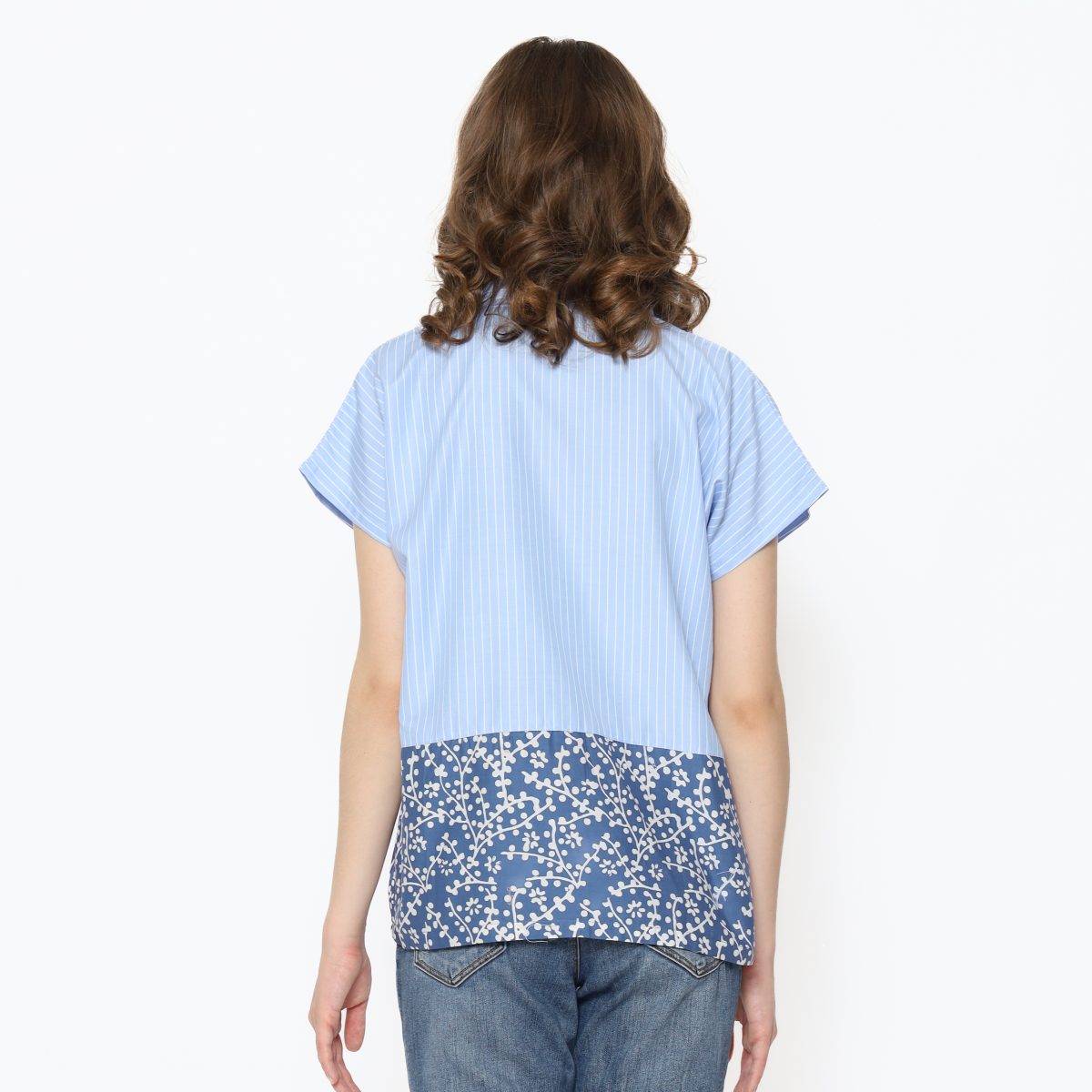 Clarrisa Shirt Blue - Image 5