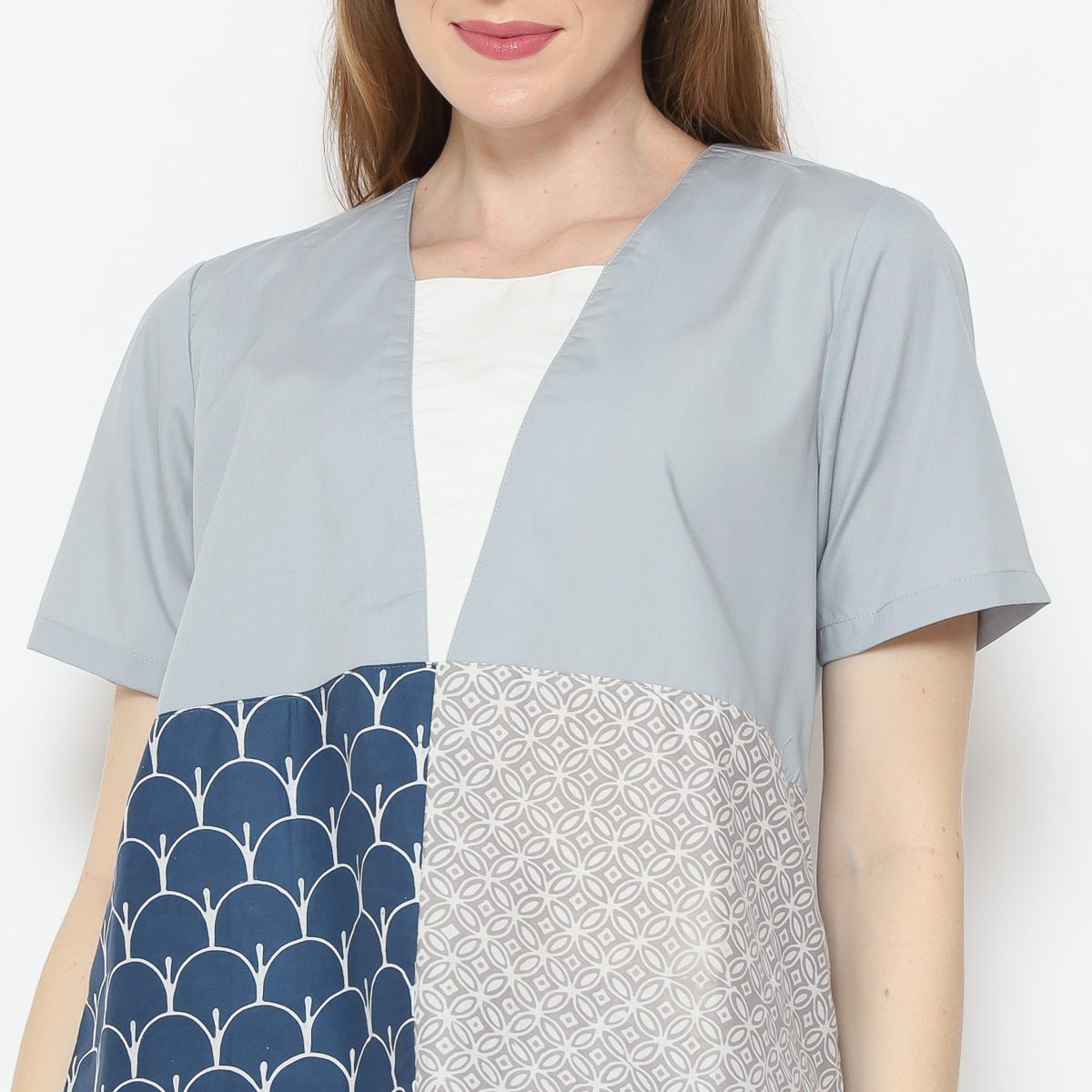 Nikita Blouse Grey - Image 2