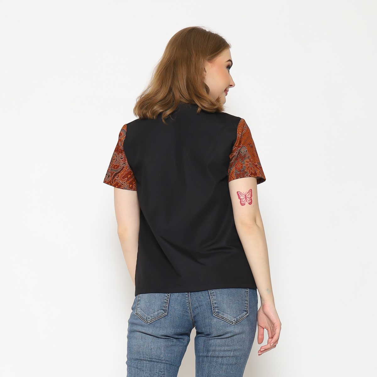Leslie Blouse Brown - Image 6