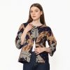 Tasya Blazer Feather Navy