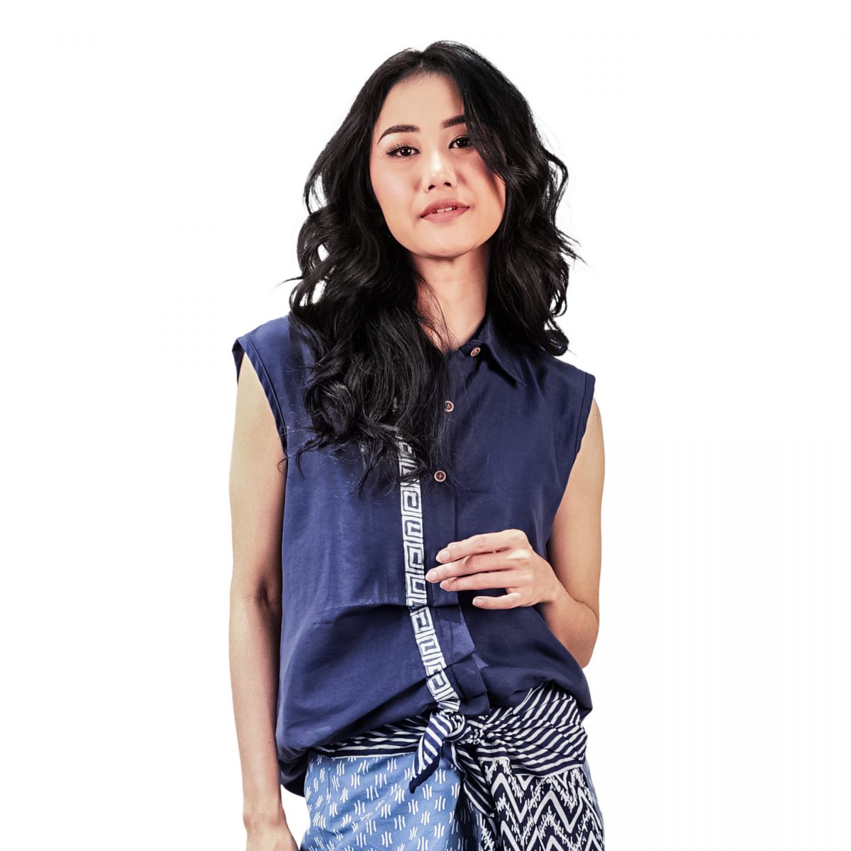 Aiko Shirt Navy