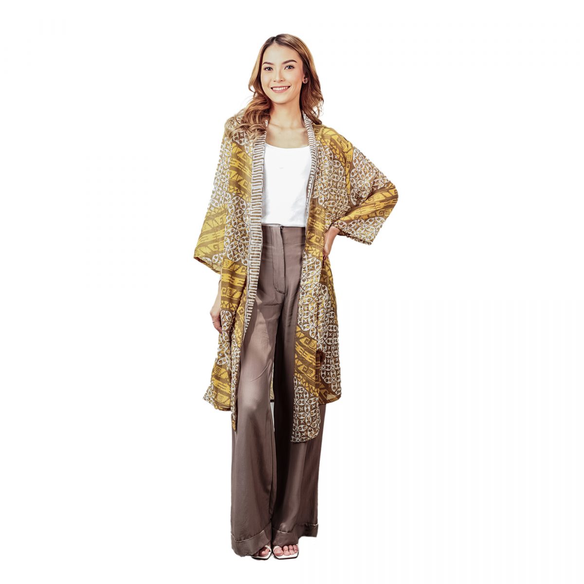 RR Blazer Kawung Brown - Image 6