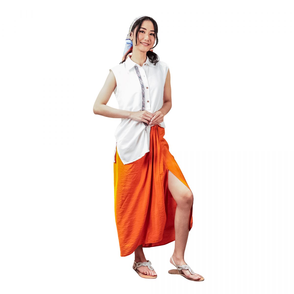 Aiko Shirt Broken White - Image 6