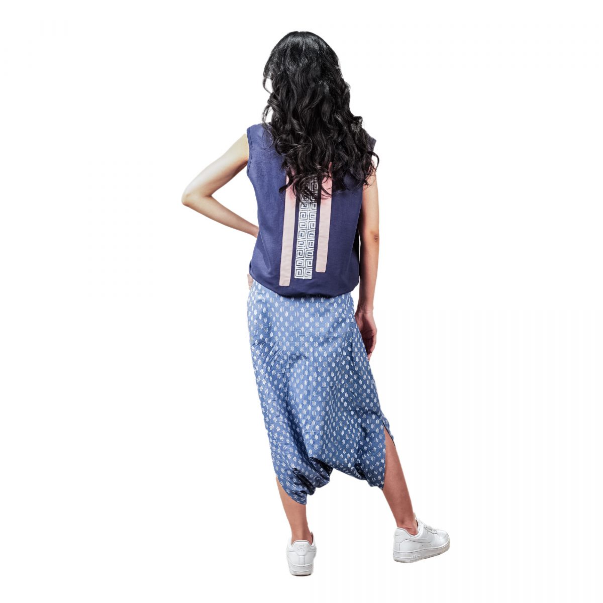 Aiko Shirt Navy - Image 5