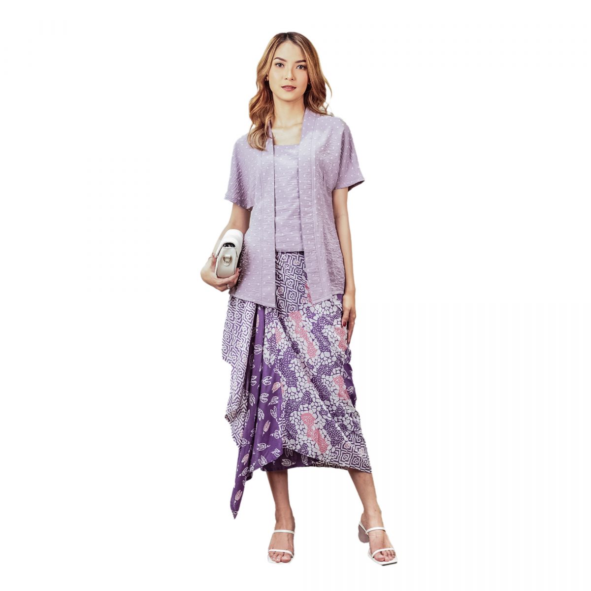 Yasmine Blouse Purple - Image 6