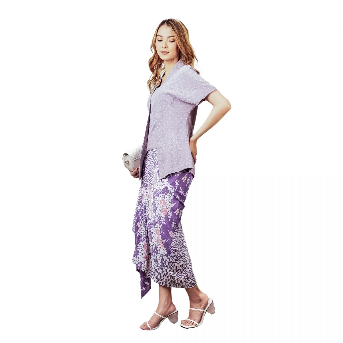 Yasmine Blouse Purple - Image 3