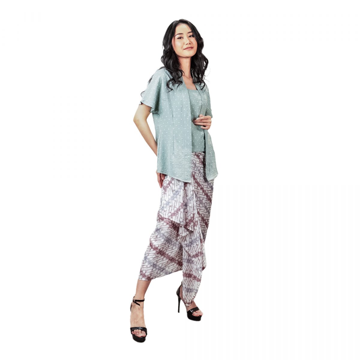 Amandara Skirt Parang Grey - Image 3