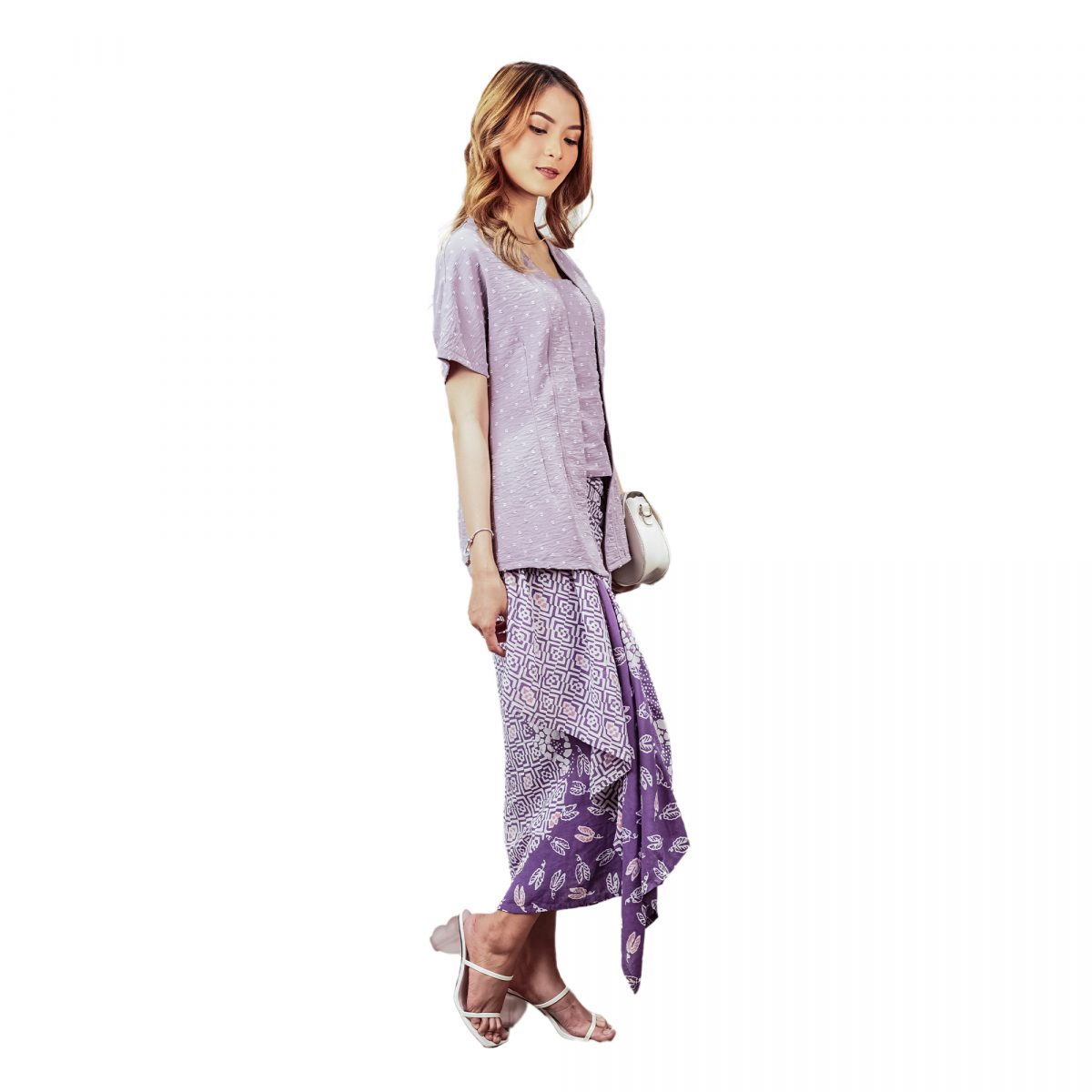 Yasmine Blouse Purple - Image 4