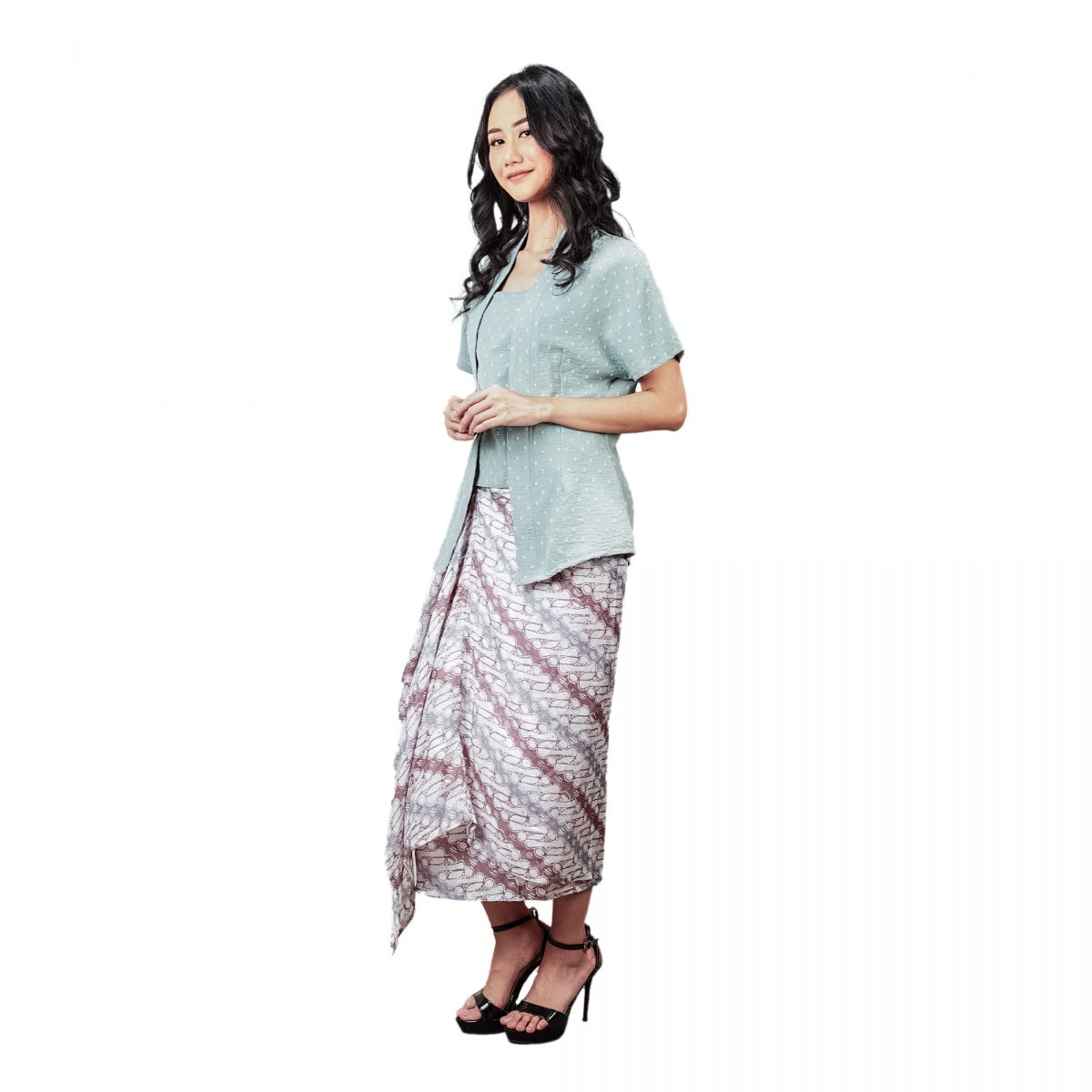 Amandara Skirt Parang Grey - Image 4